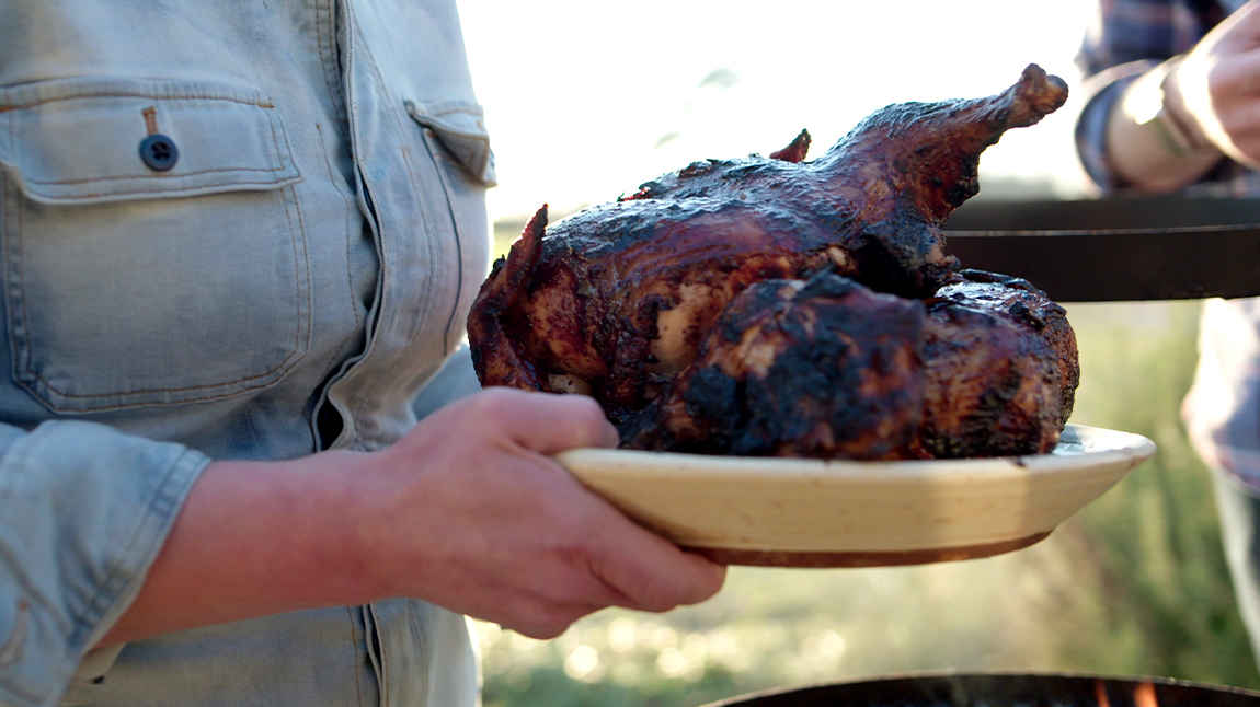 Blueberry Barbecue Chicken 